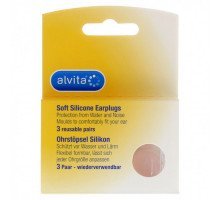 Беруши силиконовые Alvita Silikon  (3 пары)