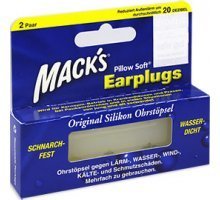 Силиконовые беруши Macks PILLOW SOFT  (4 штуки)
