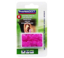 Восковые беруши Pharmadoct 8 шт (4 пары)